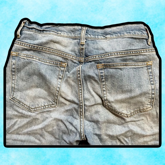 🌈 Cool distressed denim shorts - Picture 4 of 4